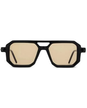 Kuboraum Occhiali Con Montatura Geometrica - Nero