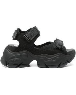 Buffalo Binary 0 Sandals - ブラック