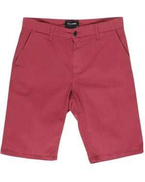 Lyle & Scott Logo-Patch Chino Shorts - Red