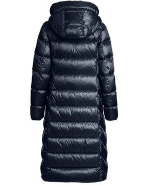 Parajumpers Leah Hooded Quilted Coat - Blue
