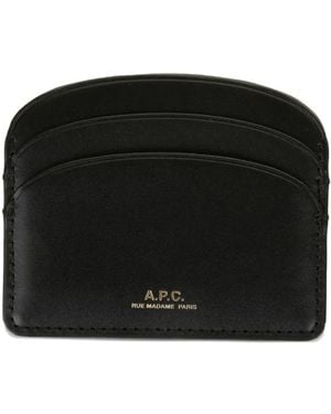 A.P.C. Demi-lune カードケース - ブラック