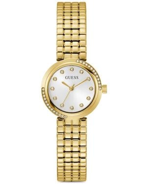 Guess Crystal-Embellished 28Mm Watch - Metallic