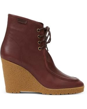 Isabel Marant Cylia Wedge-Stiefeletten - Braun
