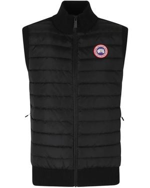 Canada Goose Chaleco Hybridge Acolchado - Negro