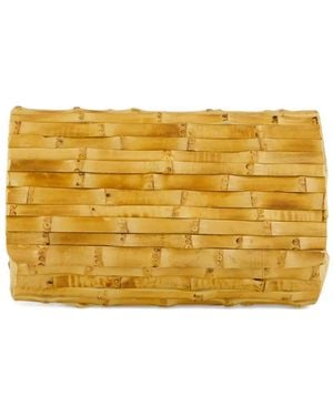 Glorinha Paranagua Pochette Bambu G - Jaune