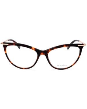 Max Mara Eyewear Cat-Eye-Brille - Braun