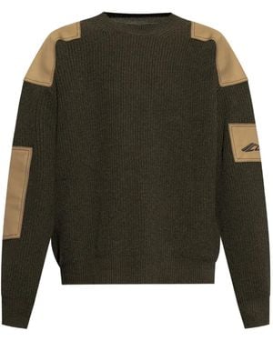 DSquared² Logo-Embroidered Jumper - Green