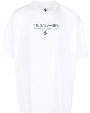 The Salvages Logo-Print T-Shirt - White