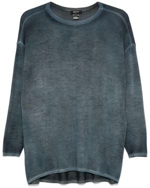 Avant Toi Crew-Neck Jumper - Blue