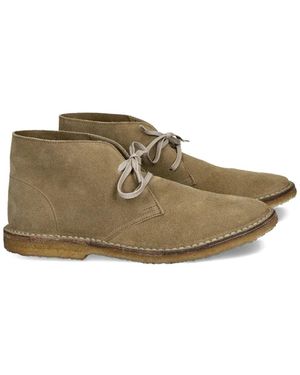 Fortela Lace-Up Ankle Boots - Brown