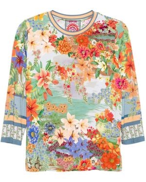 Johnny Was The Janie 3/4 Tシャツ - グレー