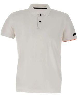 Rrd Polo Macro En Piqué - Blanc