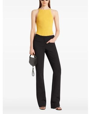 Courreges Ribbed Tank Top - Blue
