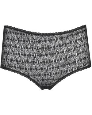 Laura Urbinati Culotte En Dentelle - Grey