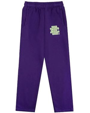Eric Emanuel Logo-Print Track Trousers - Purple