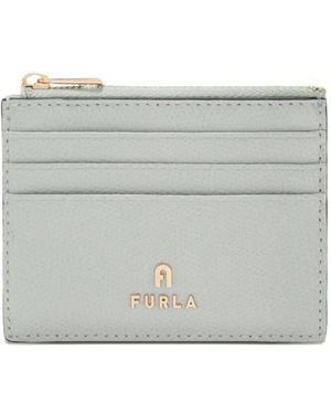 Furla Small Camelia Card Case - Grey