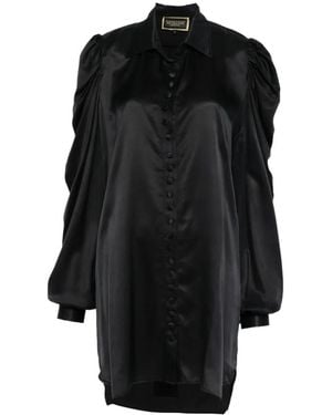 MITILIANE COUTURE Seidenhemd Im Oversized-Look - Schwarz