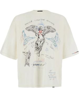 Represent Graphic-Print T-Shirt - White