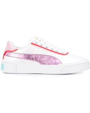 PUMA Colour-Block Sneakers - White
