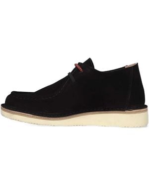 Astorflex Beenflex Suede Desert Boots - Black