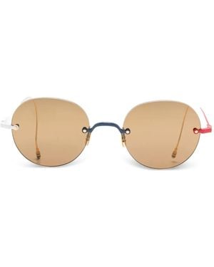 Thom Browne Rimless Sunglasses - Natural