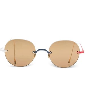 Thom Browne Rimless Sunglasses - Natural