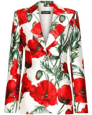Dolce & Gabbana ダブルジャケット - レッド