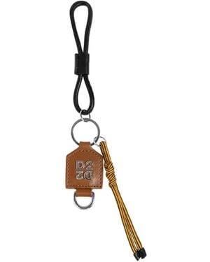 DSquared² Keychain With Logo - Natur