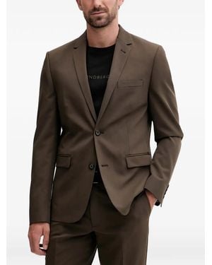 Lindberg Button Suit (Set Of Two) - Brown