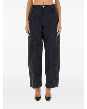 Baum und Pferdgarten Leopard print jeans - Azul