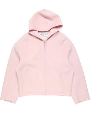 Acne Studios Zip-Up Hoodie - Pink
