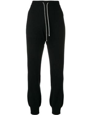 Barrie Romantic Timeless Cashmere Jogging Pants - Black