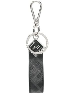 Fendi Portachiavi Con Logo - Bianco