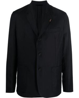 Paul Smith ノッチドラペル シングルジャケット - ブラック