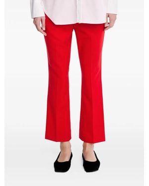Maria McManus Pantalones De Talle Alto - Rojo