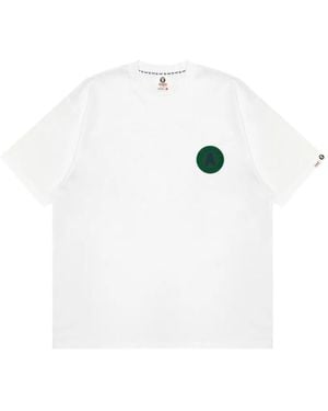 Aape By A Bathing Ape Aapeunvs Moonface T-Shirt - White
