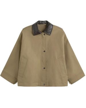 Weekend by Maxmara Jack Met Leren Afwerking - Naturel