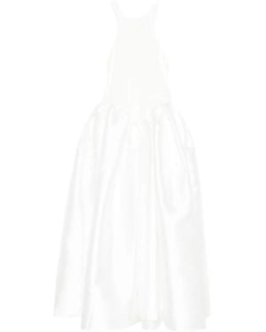 Marques'Almeida Mikado Midi Dress - White