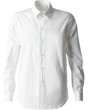 L'éclaireur Classic Shirt With Two Inset Pockets - White