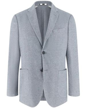 BOGGI Patch-Pocket Blazer - Blue