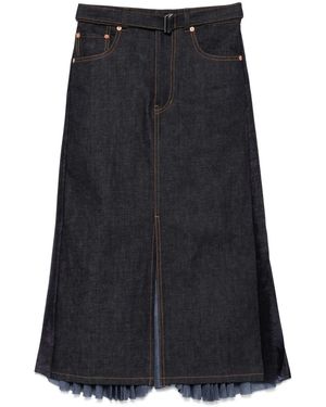 レディース Sacai スカート | オンラインセールは最大54%オフ | Lyst