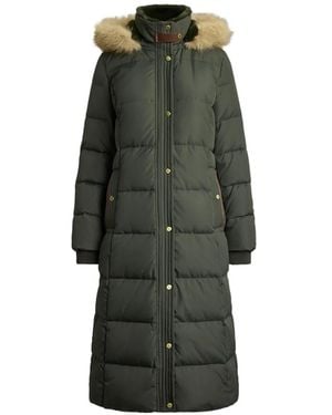 Ralph Lauren Hooded Puffer Coat - Green