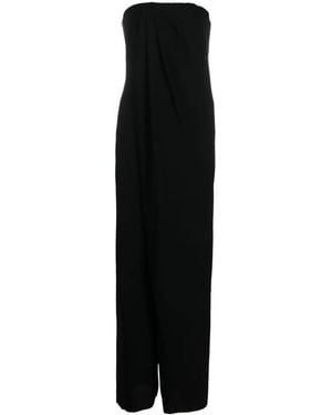 Max Mara Cady Bustier Jumpsuit - Black