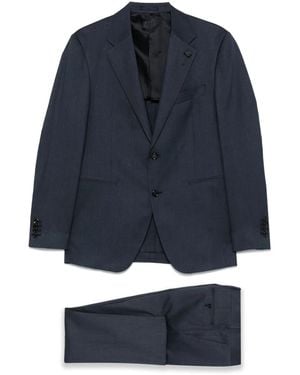 Lardini シングルスーツ - ブルー