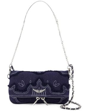 Zadig & Voltaire Rock Nano Crossbody Bag - Blue