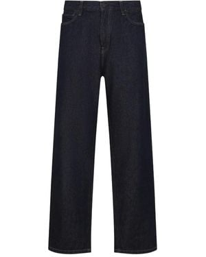 Carhartt Vaqueros con parche del logo - Azul