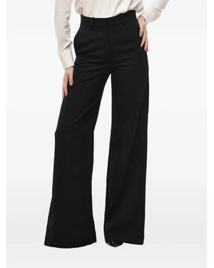 Stella McCartney Dolce Wool Palazzo Pants - Black