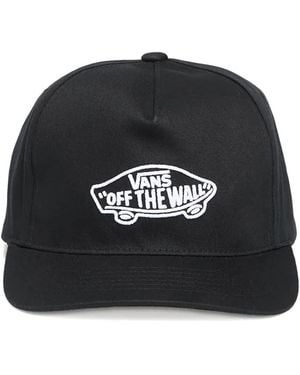 Vans Classic Snapback Logo Cap Hat - Black