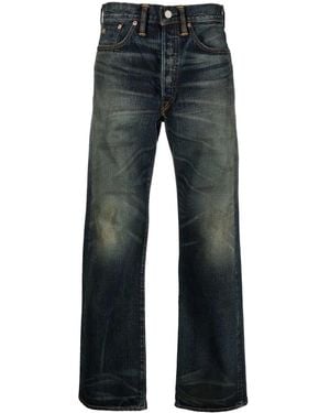 RRL Vintage Straight-Leg Jeans - Blue