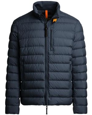 Parajumpers Doudoune Zippée À Col Montant - Blue